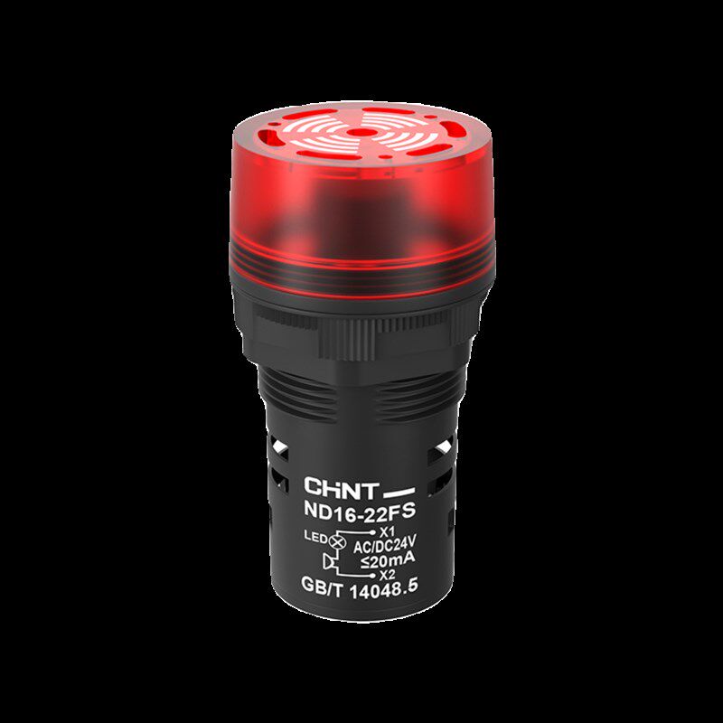 正泰蜂鸣器SM闪光式AD报警灯D16-22FS红色24v220v声光报警器