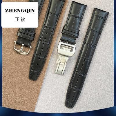 适配同款万国IWC牛皮表带葡萄牙计时葡七柏涛菲诺飞行员马克真皮