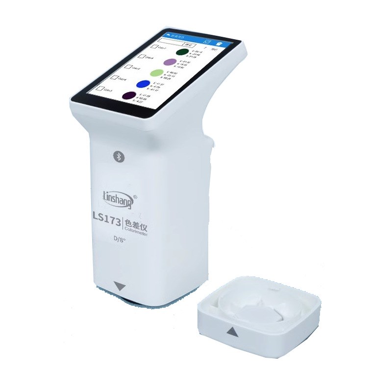 林上LS173高精度色差仪便携式塑料金属色差测试仪纺织油漆测色仪