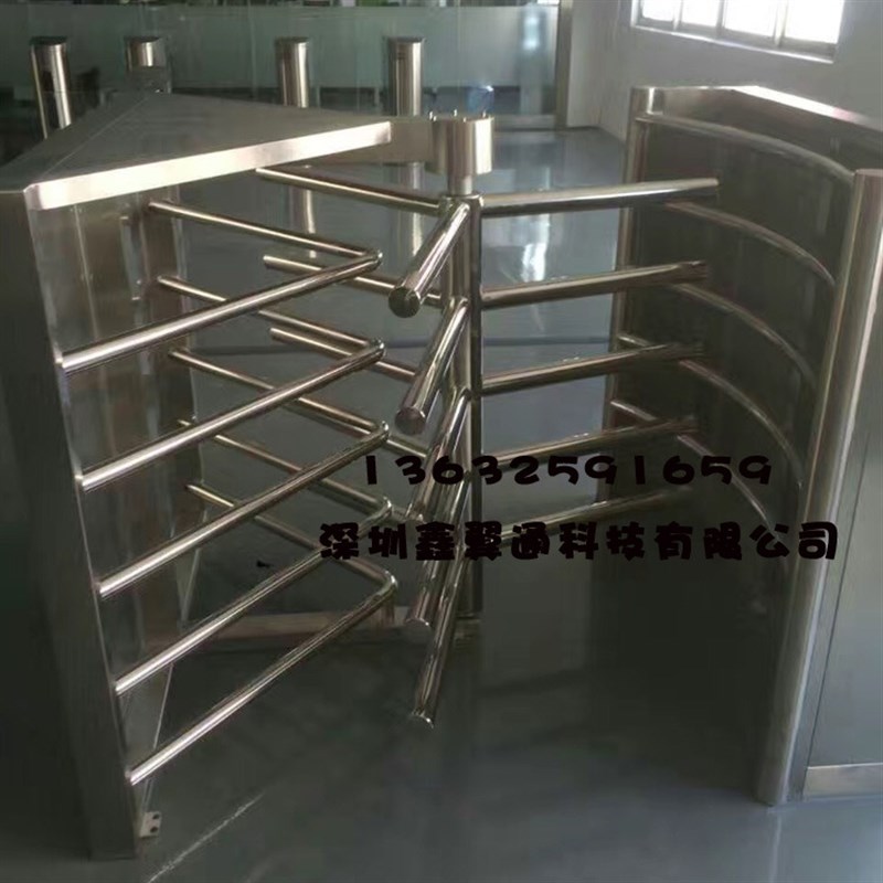 全国建筑工人实名制管理平台 人脸识别全高闸 半高十字旋转闸