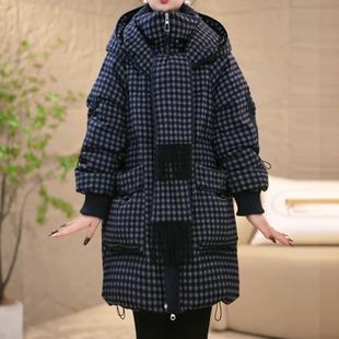 新款羽绒棉服女冬季2025新款今年流行爆款巨好看中长款连帽外套