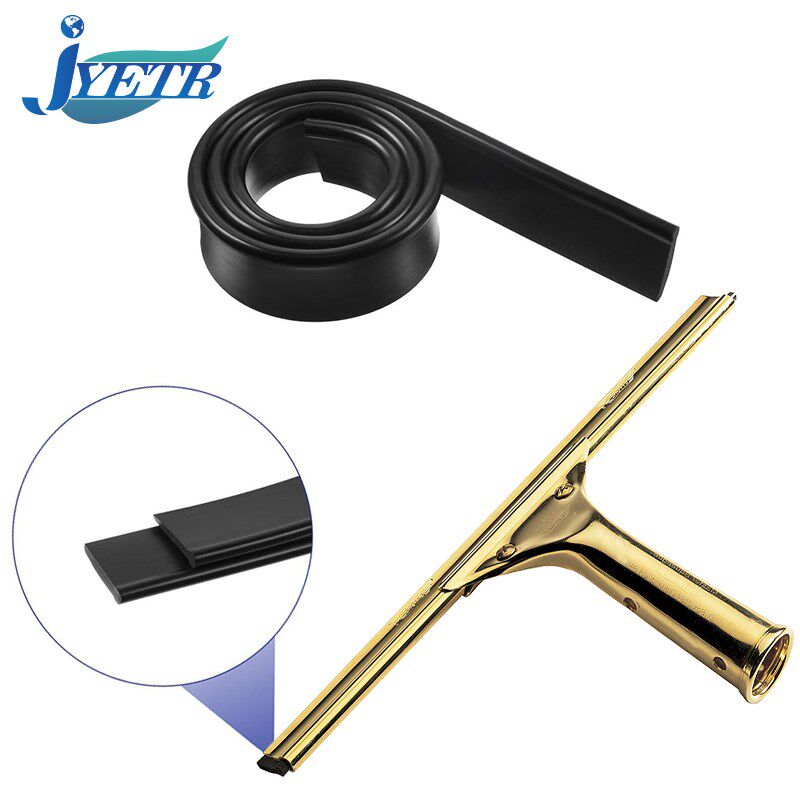 E金鹰艾特瑞玻璃刮橡胶条擦窗皮条刮刀不锈钢刮水器配件