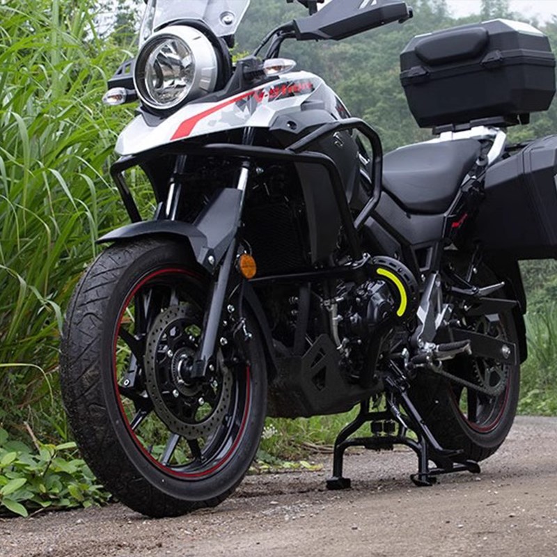 适用于铃木DL250保险杠改装全包围前后护杠DL250-A边箱防摔竞技杠