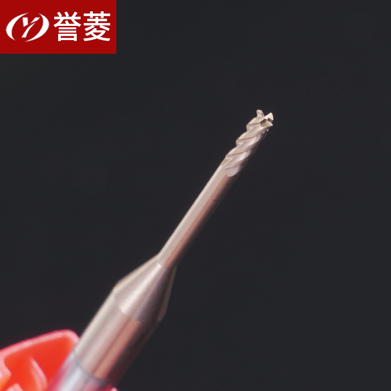 55度深沟铣刀4刃钨钢合金加长刃避空平底刀涂层立铣刀CNC数控刀具