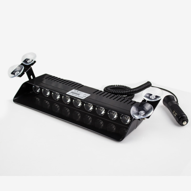 汽车前挡无损安装吸盘铲子灯leEd开道强光反击灯远光狗爆闪灯