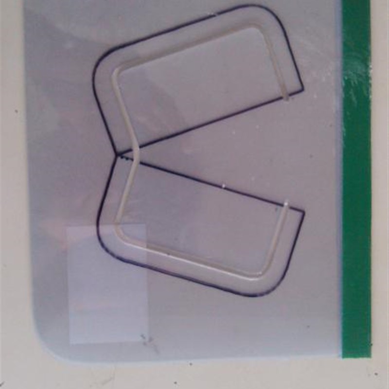 缝纫机配件缝制DIY工具服装模板做袋口双袋盖制作工艺模板