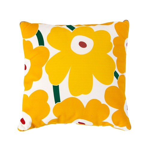 法兰绒抱枕毯车载两用办公室空调被折叠午睡毯子花朵清新珊瑚绒