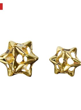 简约现代金属镂空球摆件儿童房客厅书房书桌家居工艺品饰品摆设