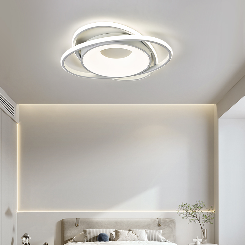 卧室灯房间书房餐厅灯简约现代家用圆形大气儿童房护眼LED吸顶灯
