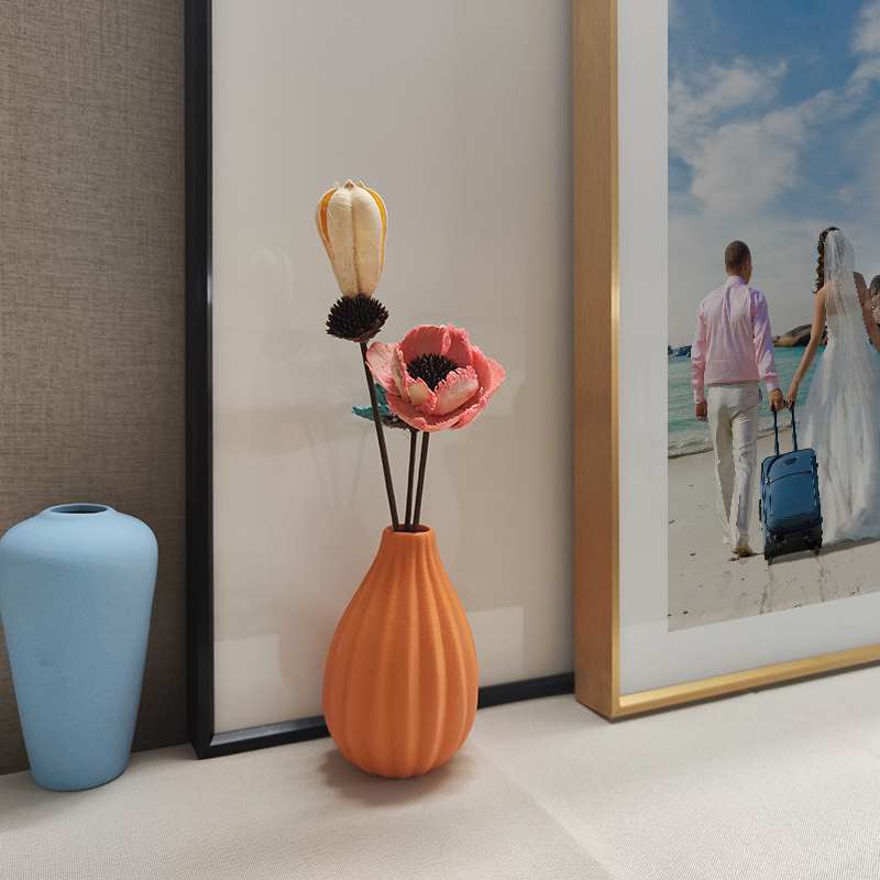 美居情侣婚纱照相框来图定制全家福放大洗照片打印做成画框挂墙加