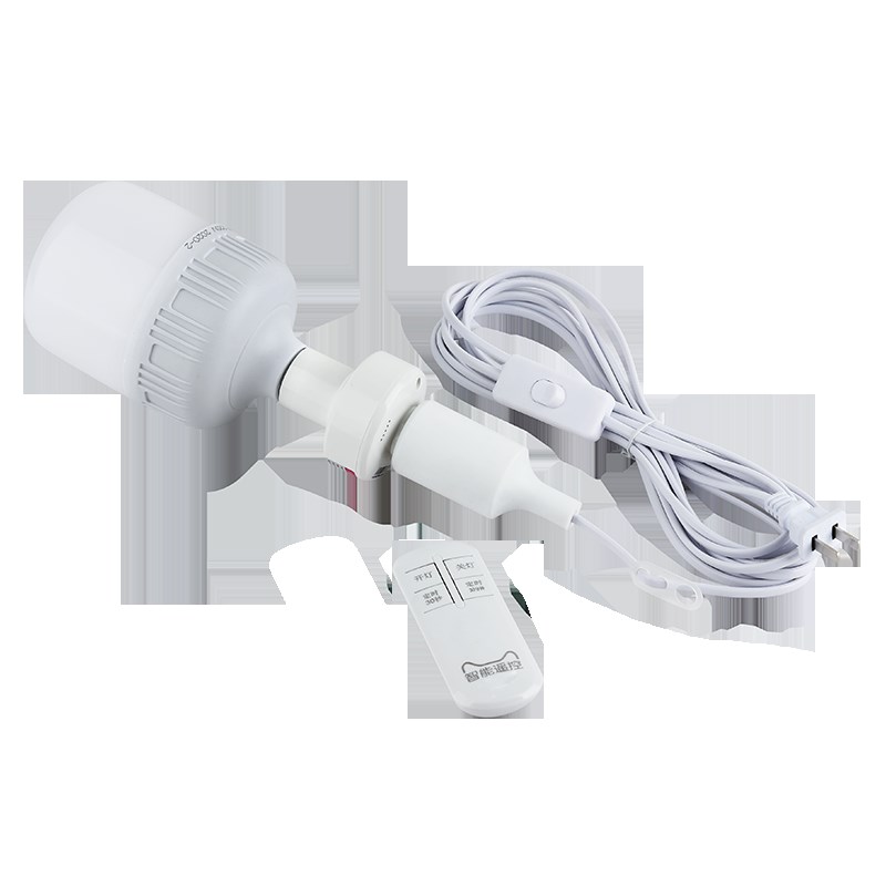 家用节能灯泡带线开关插头灯超亮悬挂式E27简易插电插座小夜灯