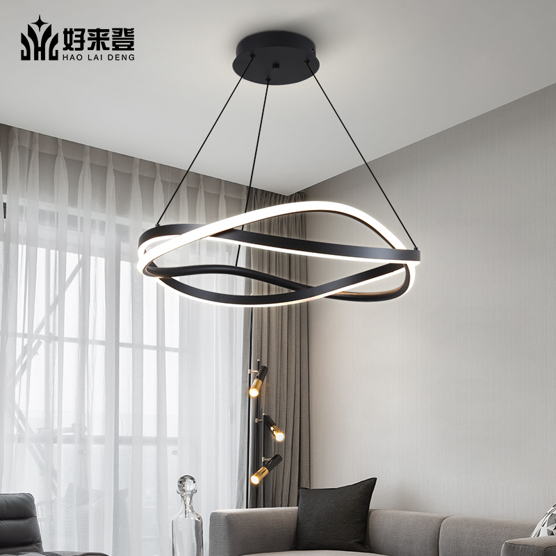 全光谱护眼客厅餐厅吊灯2023新款现代简约卧室灯具led创意书房灯