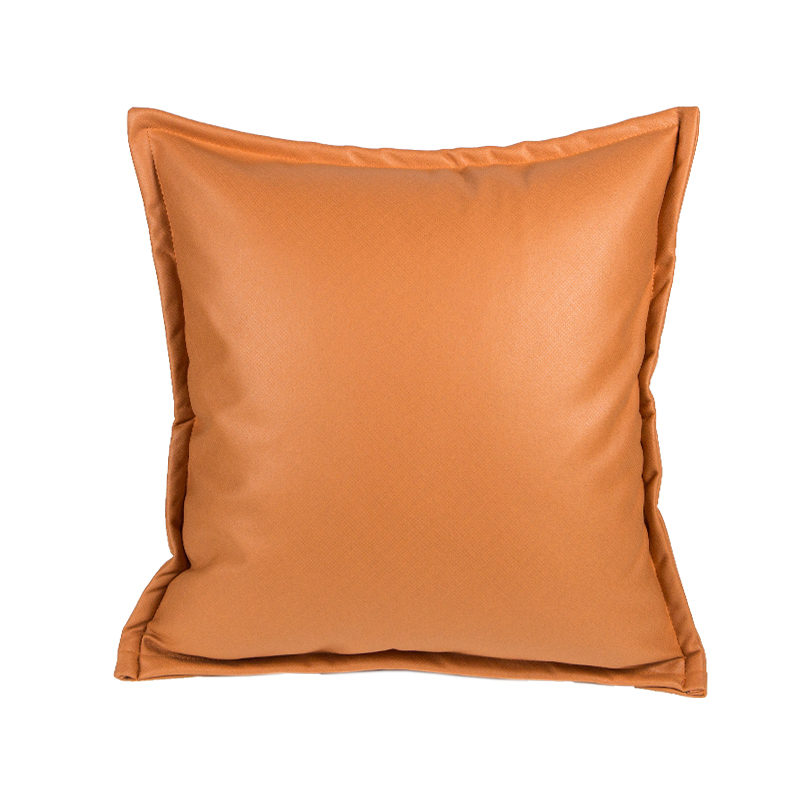 彩麻科技布抱枕防溅水腰枕可拆洗内胆PP棉