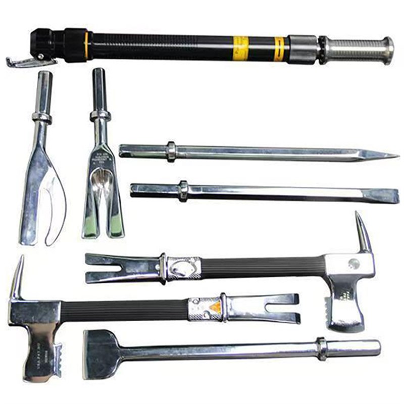 多功能挠钩破拆工具套装手动轻便破拆工具组救急逃生破拆工具撬斧