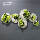 墙壁挂饰创意客厅电视背景墙假花壁饰 挂件仿真壁饰欧式 装 饰品中式