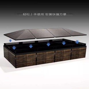 超市定制生鮮水果蔬菜貨架假體泡沫假底石墨階梯造型堆頭斜面陳列