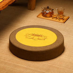 禅修打坐垫佛堂跪垫家用磕头大拜忏垫拜佛垫子打座禅垫加厚静坐垫