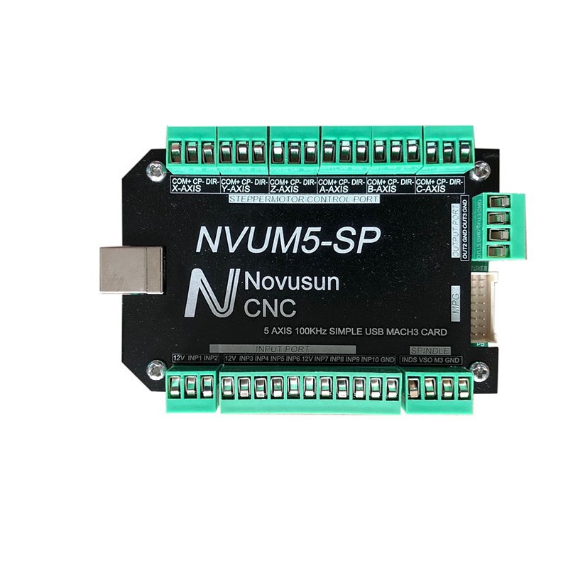 新款经济型USB MACH3接口板 CNC 4轴运动控制板NVUM-SP
