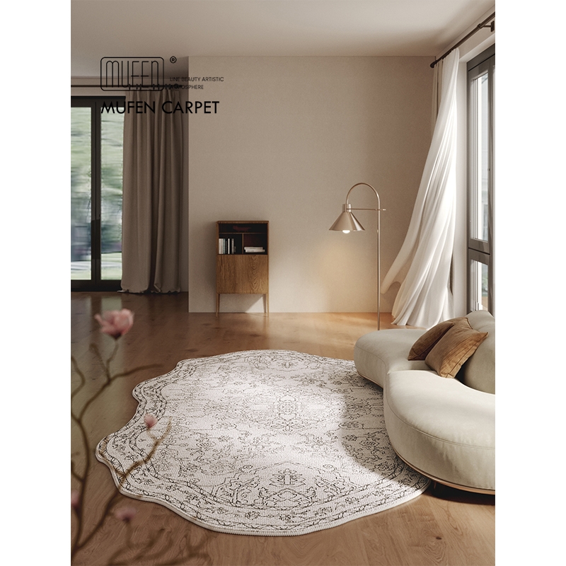 MUFEN 不规则地毯客厅设计感高级波斯客厅卧室沙发茶几毯床边地垫