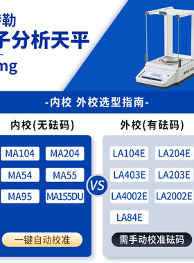 梅特勒托利多MA104E电子天平秤ME204E万分之一微量分析天平ME104E