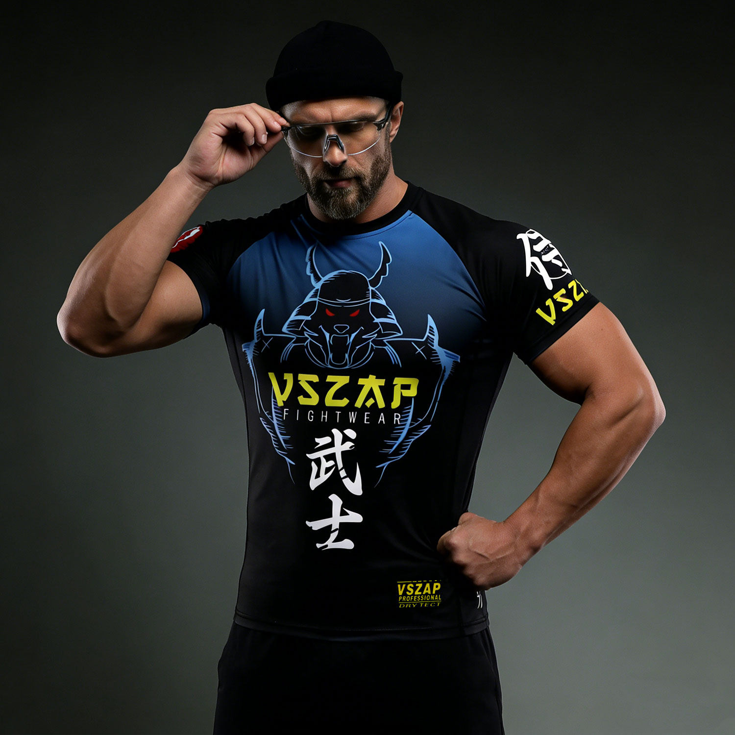 VSZAP武士狼速干透气短袖T恤男