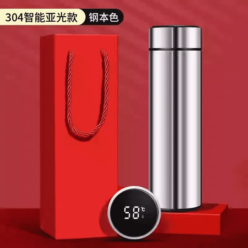 保温杯30d4不锈钢大容量车载男士杯子女刻字印logo便携智能水杯