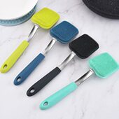 硅胶洗锅刷厨房不粘油清洁刷不粘锅去污刷家用长柄刷锅碗神器刷子