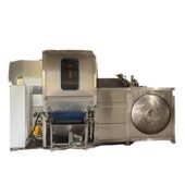 甄选全自动西红柿蒸汽去皮机 果蔬蒸汽去皮 圣女果全自动脱皮设备