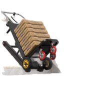 甄选爬楼机履带式 电动上下楼可折叠载物爬楼车上下楼建材家具搬运