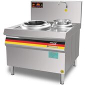 甄选酒店爆炒电炒炉15kw学校食堂厨房电磁灶商业饭店大功率商用电