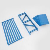 甄选仓库货架置物架库房储物架仓储货架轻重型货架非标可移动快递