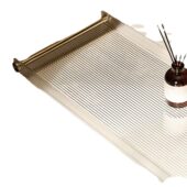 甄选亚克力浴缸架可伸缩浴缸置物架泡澡追剧置物板浴室架子浴桶支