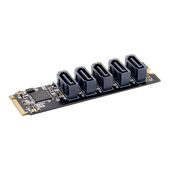 SATA 甄选M.2 3.0扩展卡JMB585芯片转换卡转接卡 Key