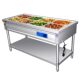 甄选立式 售饭台商用智能电加热保温售饭台不锈钢暖汤池保温炉快餐