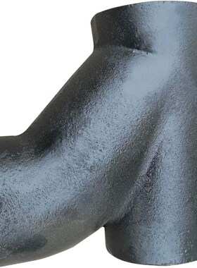 W型TY正三通排水下水管件4寸接头配件45度三通柔性铸铁管变径三通