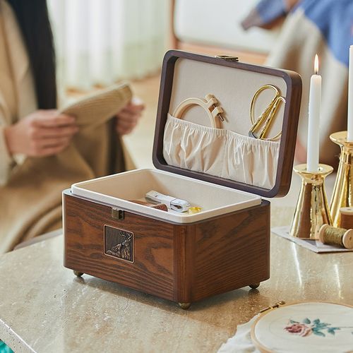 那澜多好针线盒家用高质量2024新款结婚嫁妆高端实用大容量收纳盒