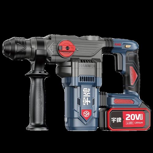 宇牌锂电电锤30气缸安全离合无刷冲击钻家用两用工业级大功率电镐