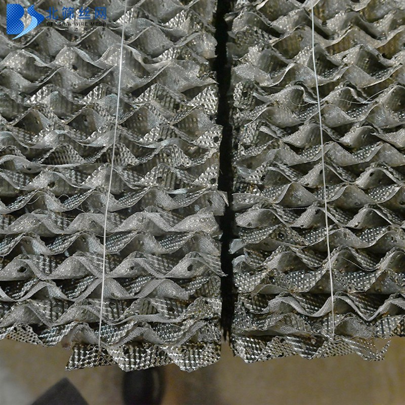 精馏塔规整填料塔内件过滤传质支持定制洗涤塔125y孔板波纹填料