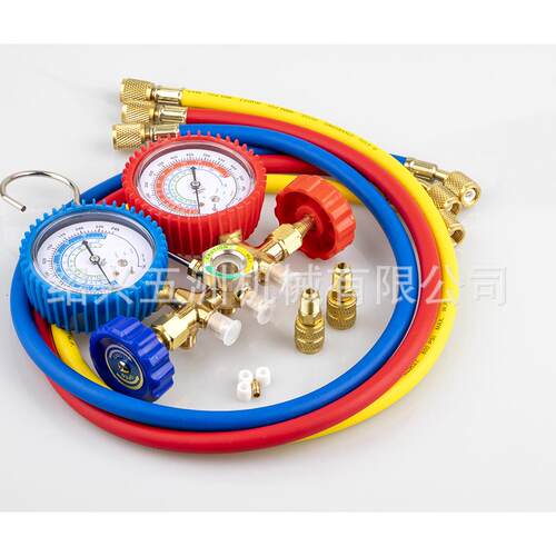 R22 R404 R410a manifold gauge 5FT 空调制冷双表阀 CT560-410