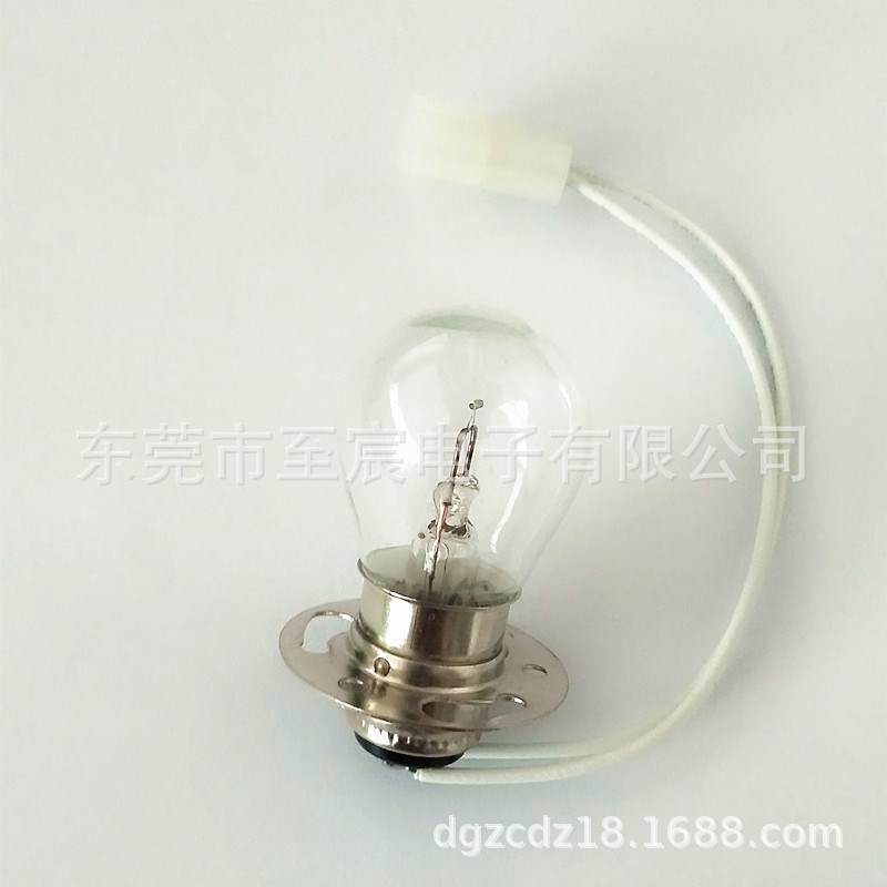 现货GE通用卤素灯泡1630 6.5V2.75A 18W 100小时双触浊度仪灯哈希