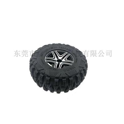 1/10 2.2寸胎皮攀爬车轮胎AXIAL KM2 scx10 TRX4 120mm龙爪胎
