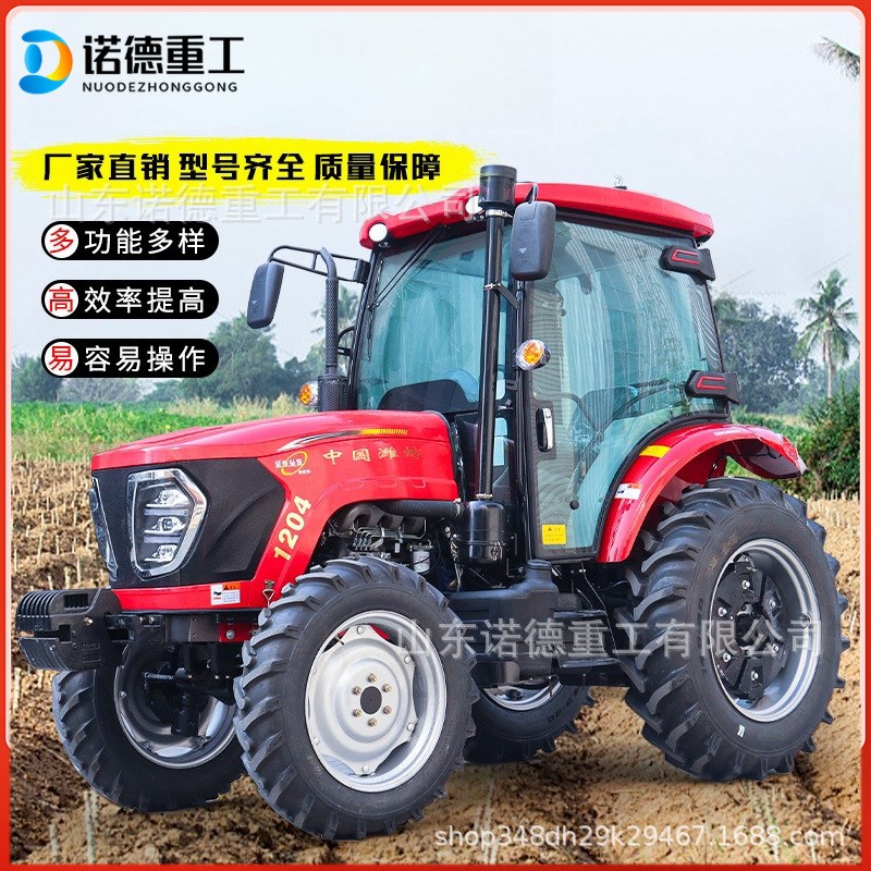 拖拉机农用四驱小四轮504大棚王微耕机柴油旋耕机水旱两用拖拉机