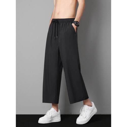 跨境Lightweight Shorts Loose Fitting Straight Cut Capri