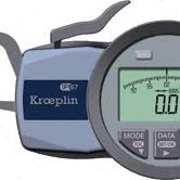 德国KROEPLIN数显外径卡规C3R30S C4R50S C8R100 D1R10 C4R50