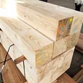 防腐木枕木长方体木方吊车支腿三角设备垫木铁路工地桥梁松木实木