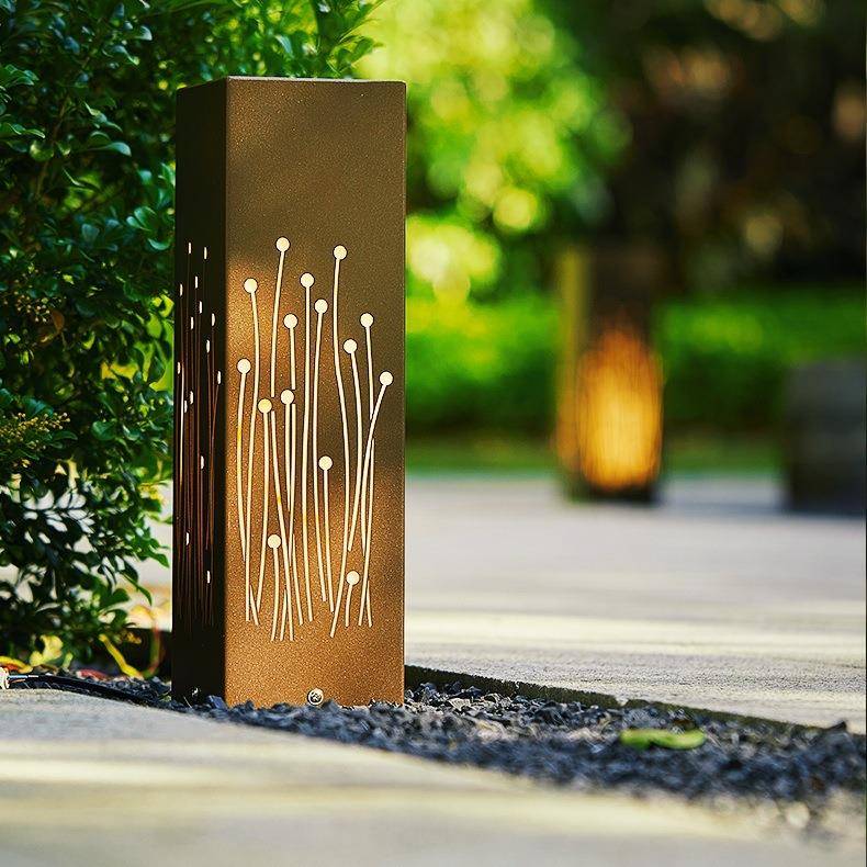 草坪灯户外防水草地室外园林公园花园灯接电商用不锈钢景观庭院灯