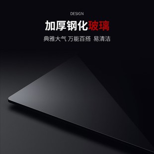 抽油烟机与吊柜缝隙挡板油烟机上方遮挡装 饰条遮丑玻璃不锈钢挡条