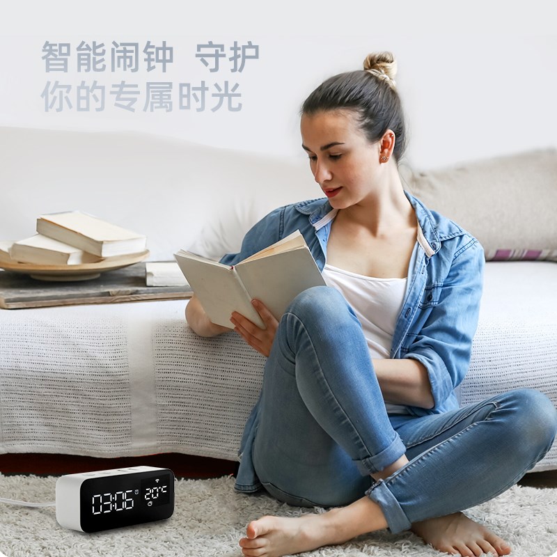 WiFi智能插座闹钟PD快充S排插排桌面多功能插线板遥控开关床头