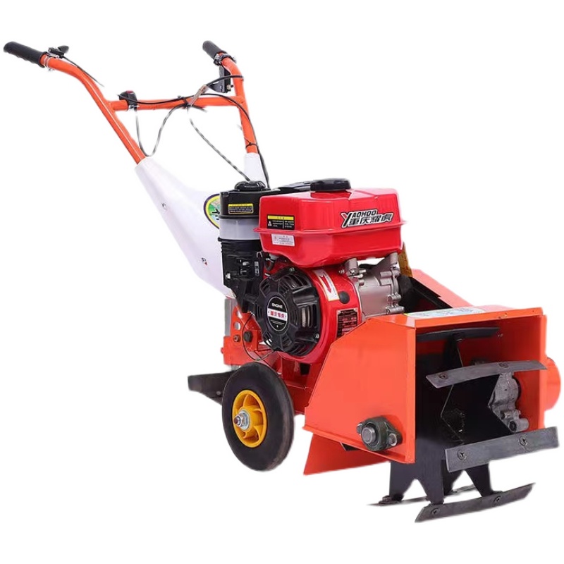 七刀多功能小型汽油除草机果园农家用开沟松土旋耕机四冲程大马力