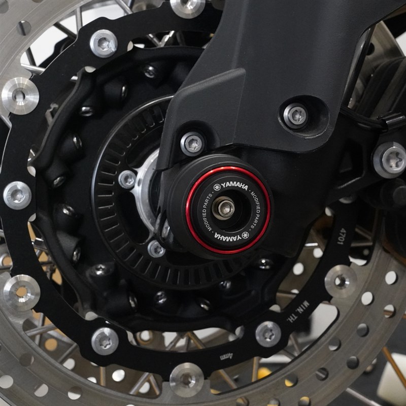 适用雅马哈MT03 MT07 MT09 RE1 R3 R6摩托车改装轮轴防摔球